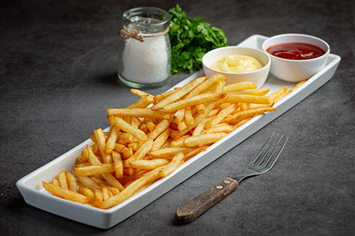 Batatas fritas air fryer