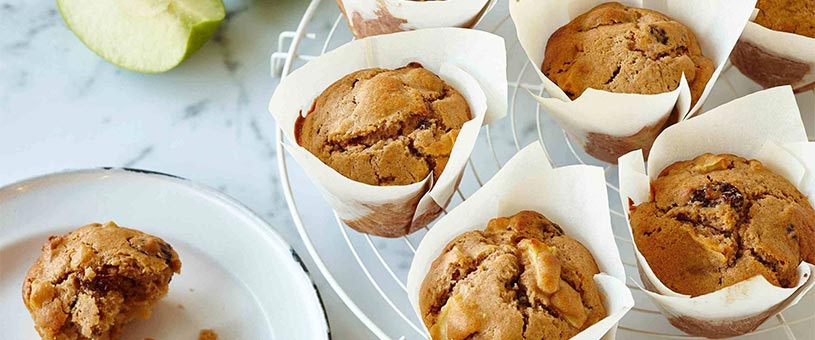 muffins maa aveia e canela na air fryer